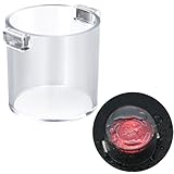 Strong Magnet Magnetic Push Button Switch Protective Cover Round 50 * 50mm 2inch Dustproof Waterproof Transparent Protective Cover for Power Cockets,Emergency Stop Button