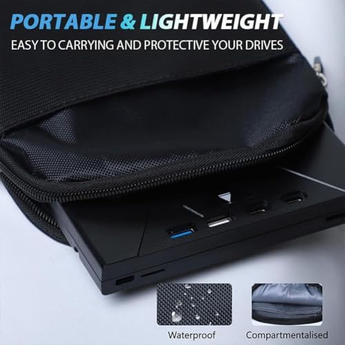 Personaliza lo que necesitas grabadora externa BLU-Ray, compatible con discos de 100 GB, USB 3.0 y reproductor de DVD/CD/BD tipo C, unidad óptica BLU-Ray 3D para laptop - imagen 4