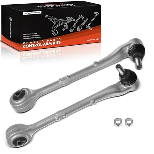 A-Premium 2 x Front Lower Control Arm, with Ball Joint & Bushing, Compatible with BMW E38 Series - 740i 1995-2001, 740iL 1995-2001, 750iL 1995-2001