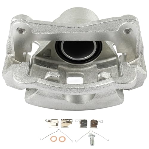 Image of 19-B1590 Front Left Disc Brake Caliper Assembly w /Bracket