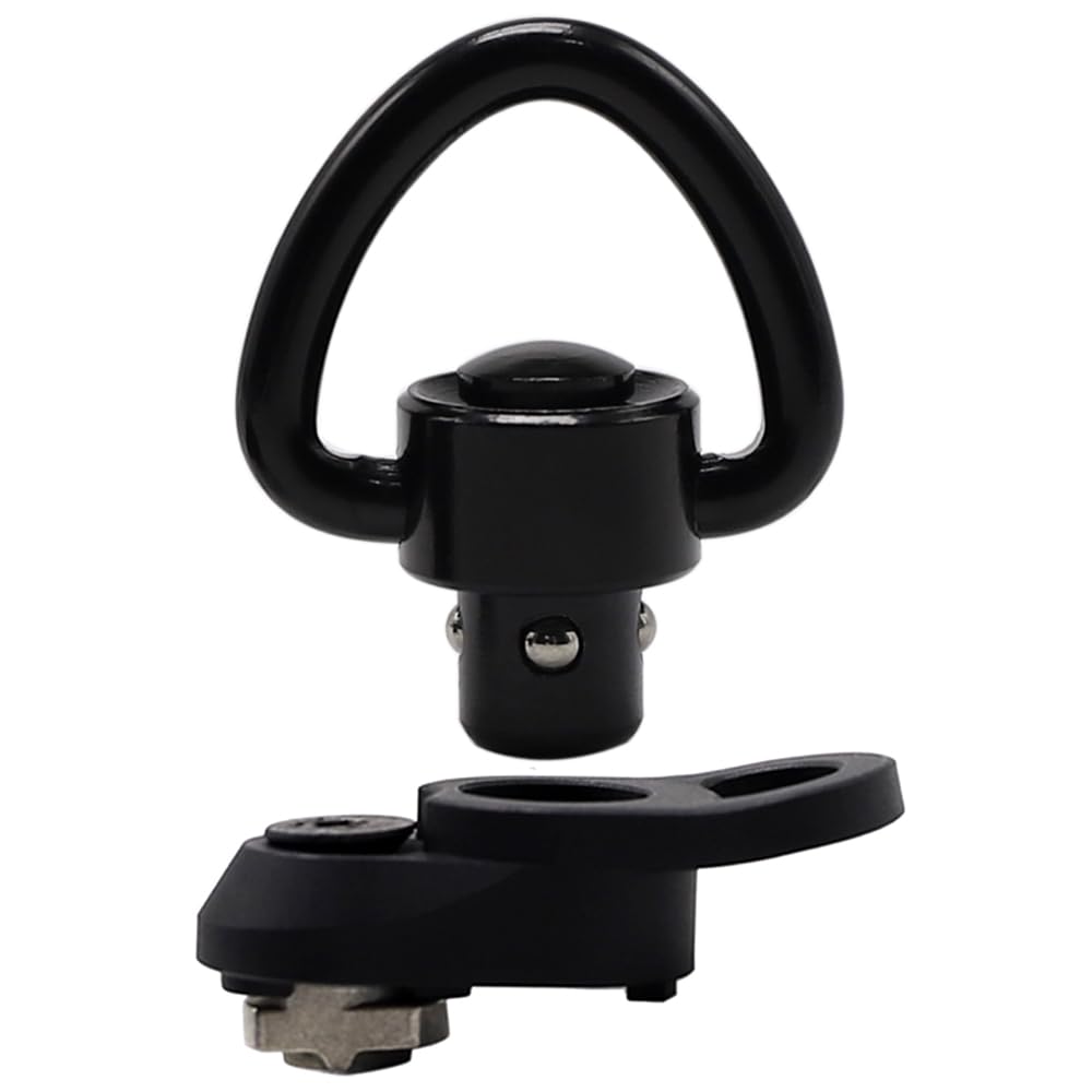 GOODTAC 1'' QD Sling Swivel Ml0k Adapter Rail Mount Kit Matted Black Printed