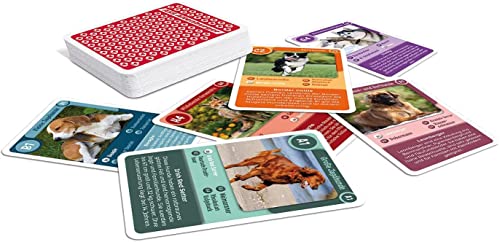 AssAltenburger 3-er Set Quartettspiele/Quartett Tierleben bestehend aus 1. Pferde - 2. Hunde - 3. Katzen