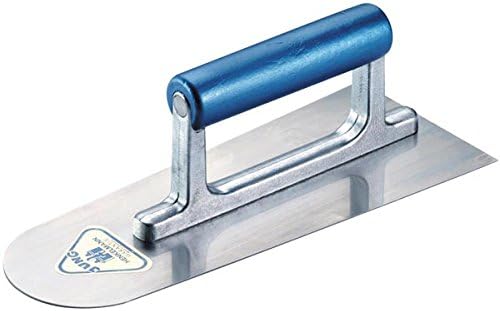 Jung Handle Man HE828280 Belgian Smoothing Trowel Round, Professional, 12 oz (340 g)
