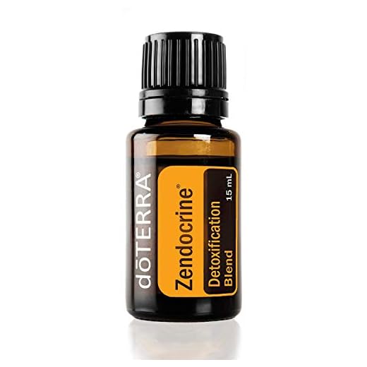 doTERRA - Zendocrine Essential Oil Detoxification Blend -Supports Healthy Liver Function, Elimination, Body System Purification and Detoxification; for Diffusion, Internal, or Topical Use - 15 mL