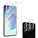 Produktbild Schutzfolie für Panzerglas für Samsung Galaxy S21 FE, Fingerabdrucksensor Kompatible, Linse Schutzfolie, 3D Full Screen Panzerglasfolie, 9H Härte, Displayschutzfolie für Galaxy S21 FE [2+2 Pack]