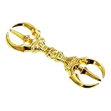 日本黎明社 埒孝美作「導きの三鈷杵(さんこしょ)」 純銀製 弘法大師空海を高野山に導いた重要文化財・飛行三鈷杵の写し 伝説の金剛杵