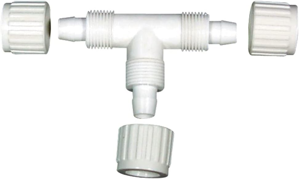 Flair-It 16820 Plastic Tee, 0.5" Size