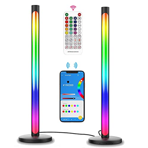 TOOSIN Smart LED Light Bars, RGB Light Bar with Bluetooth App Control, Gaming Lights for PC Setup, TV Led Backlight, Atmosphere Light