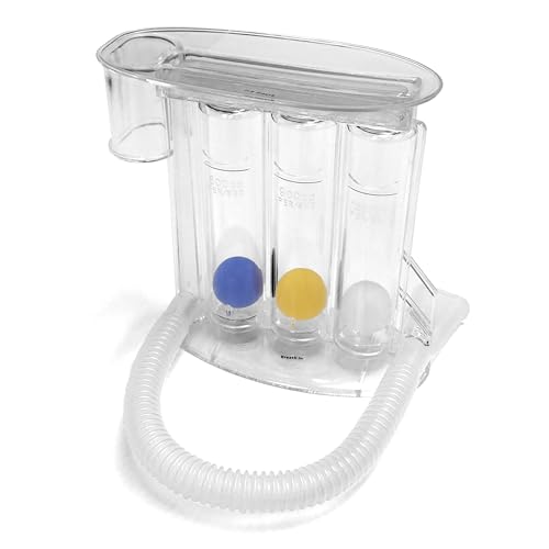 Healnia Portable Breath Training Device for Adults – Breath Control & Relaxation Practice Tool for Fitness & Wellness