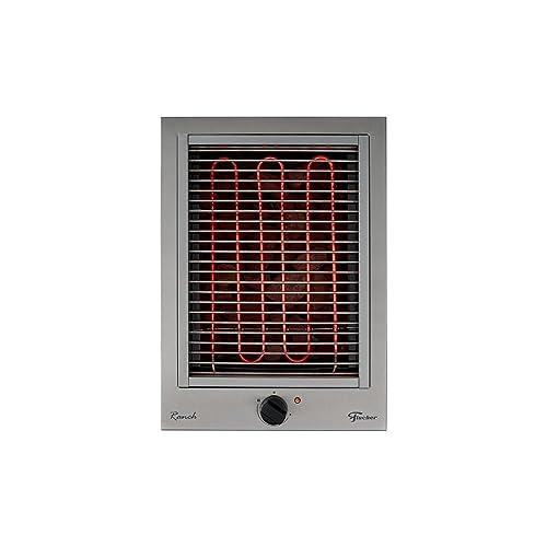 FISCHER CHURRASQUEIRA COOKTOP ELÉTRICA COM PEDRA VULCÂNICA INOX 220V 31613-81800