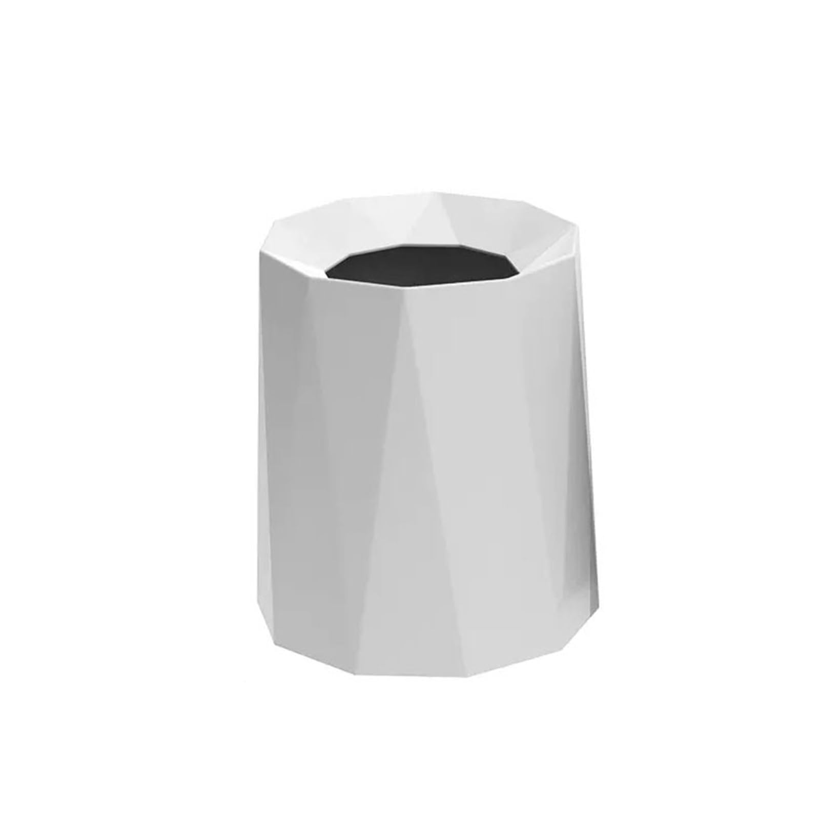 Mały kosz na śmieci do domu, sypialni, salonu, kuchni, biura, nowoczesnego, kreatywnego, prostego, na papier kuchenny kosz na śmieci (B,L)