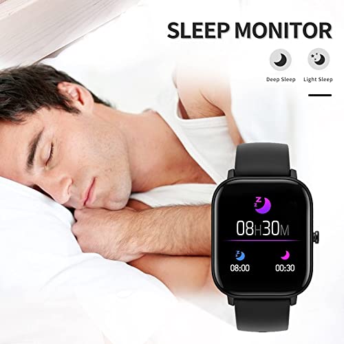 Yihou Fitness Tracker Heart Rate Blood Pressure Watch Blood Oxygen Monitor Pedometer Step Counter Activity Tracker Big Fitness Tracker For Women Men Smart Watch For Android Phones Compatible Iphone #TOP2