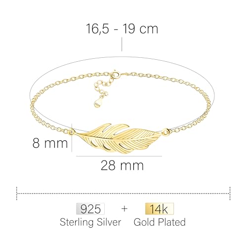 Bracelet Sofia Milani argent 925 d'exception et son pendentif aile d'ange ciselé - 4