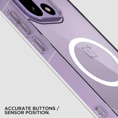 Image of Amazon Basics Back Cover for OnePlus 15 5G Mag-Safe Shockproof PC + TPU Protective Case Magnetic Support Bumper Case (Transparent Mag-Safe)