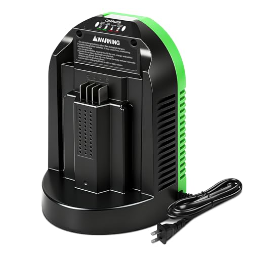 Vpment Rapid CH2100 Charger Replacement for EGO Battery Charger Compatible with EGO Charger CH3200 CH5500 CH2800D for EGO 56V Battery BA2800 BA4200 BA1400 BA5600 & Power+ Cordless Tools