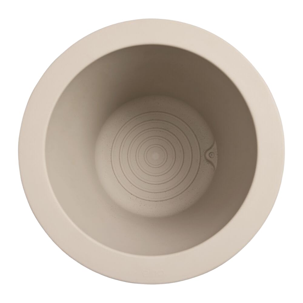Elho Pure Cilinder High 40 Pot de Fleur - Balanced Beige | Ø 39.5 x H 72.7 cm | Convient à une Utilisation Extérieure