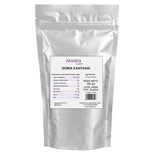 Goma Xantana 500g Sin Gluten, Vegano. Para espesar Cover