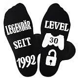 Jeasona 30. Geburtstag Socken Herren Anti-Rutsch 30. Geburtstag Männer Lustige Geschenk 30 Geburtstag Mann Geschenkideen 30 Jahre Geburtstag Mann Witzig 30. Geburtstag Mann Socken 43-46