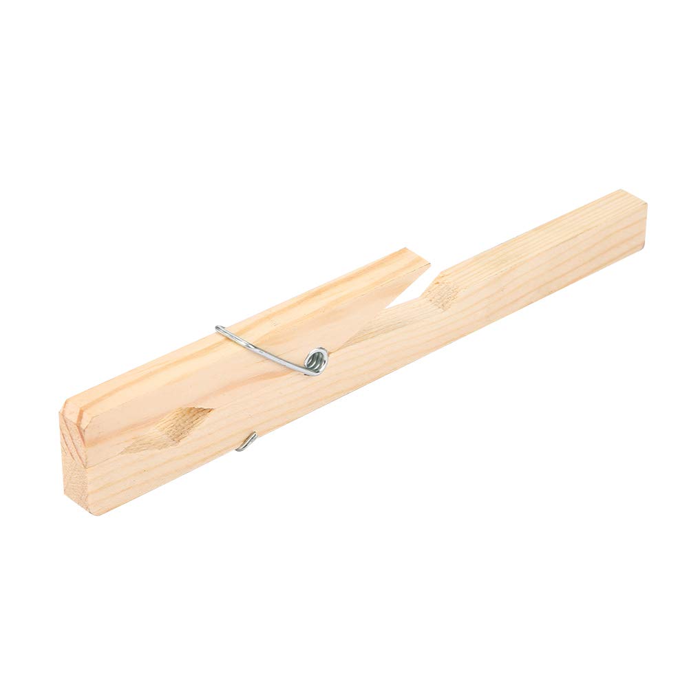 Pince de Support de Tube à Essai en Bois de Bambou Raguso Pince pour Tube D'outil de Test D'équipement de Laboratoire Léger