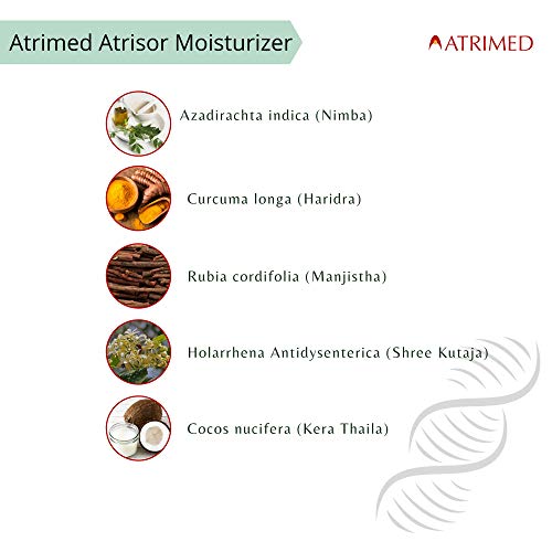 Image of ATRIMED Atrisor Moisturizer Lotion For Psoriasis, Dry, Itchy, Flaky Skin,Pack Of 2