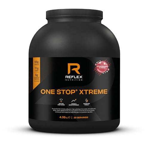 Reflex Nutrition One Stop Xtreme (4.35kg) Strawberries & Cream - Proteins - Protein Blend