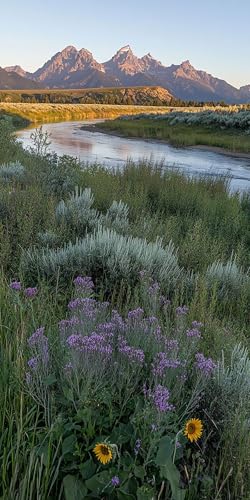 Diamond Painting Paisaje Diamond Painting Adultos Planta, Kit Completo Rhinestone Bordado De Punto De Cruz Art Pintura, DIY 5D Manualidades Adultos, para Decoración Hogar, Regalo 20x40cm Fes-5258