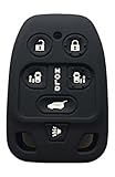 Rpkey 6 button Silicone Keyless Entry Remote Control Key Fob Cover Case protector For 2011 2012 2013 Honda Odyssey N5F-A04TAA 3248A-A04TAA 35118-TK8-A20 35118-TK8-A30 35118-TK8-A40