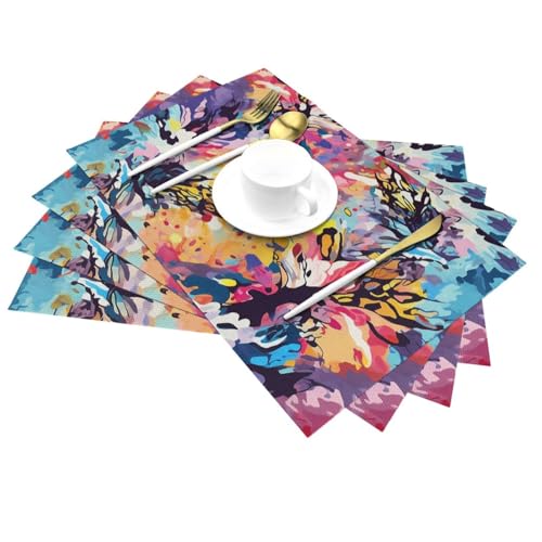 Sets de table anti-chaleur et lavables pour protéger vos meubles