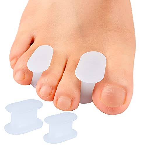 Sumiwish Entretoise d'orteil à bride, paquet de 12 correcteurs d'oignons (taille mixte), séparateurs d'orteils en silicone pour lutter contre les oignons, orteils qui se chevauchent Cover