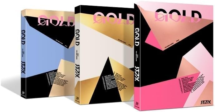 ITZY Gold Standard 3 verset avec extra photocards pour collection de musique K-Pop
