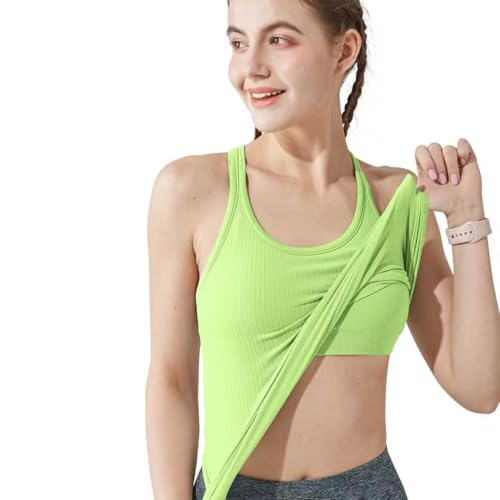 Image of sphinx cat Womens Ribbed Workout Crop Tops with Built in Bra Yoga Racerback Tank Top Slim Fit