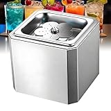 GmpTzitzith GlasgefriergeräT, 6 Sekunden/Glas, Mit Led-Beleuchtung, Geeignet FüR Wein, MixgeträNke, SäFte Und GläSer; Ideal FüR Bars, Restaurants Und KüChen.