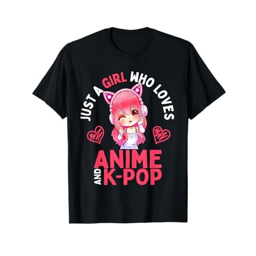 Solo Una Chica Que Ama El Anime Y Kpop Merch K Pop Regalo Camiseta