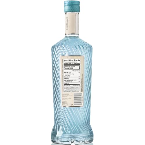 FLUÈRE Smoked Agave | Zero Proof Mezcal Alternative | Non-Alcoholic Distilled Spirit | Made With Natural Agave Juice Ideal for Zero Proof Cocktails