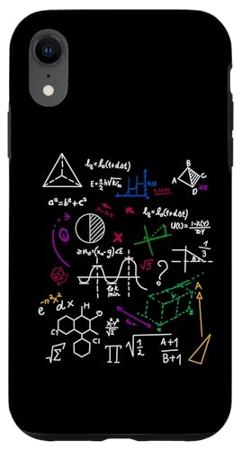 Carcasa para iPhone XR Nerd té hombres matemáticas gracioso damas niños estudiantes