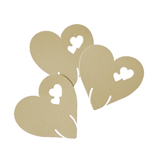 GS Cartotecnica 50 segnaposto in cartoncino a