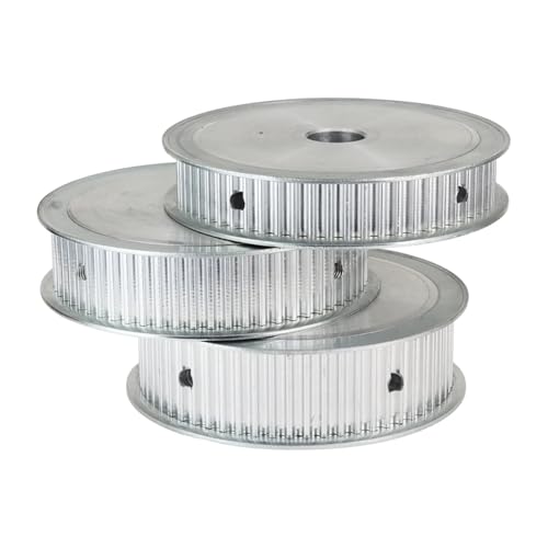 Poulie dentée 5M-65T roue en aluminium alésage 8mm à 25mm de diamètre - 6