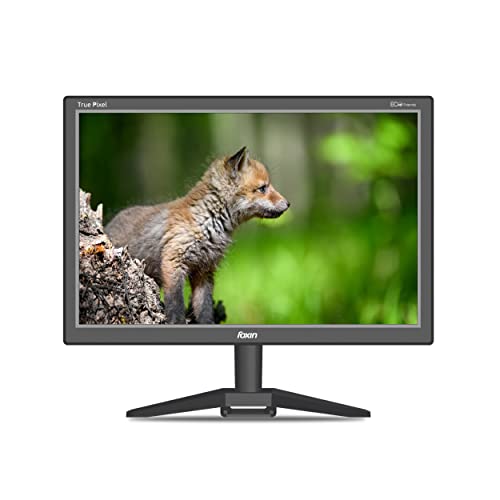 Image of FOXIN FM 1750 Crystal WD 17.5 inch LED Full HD Resolution - HDMI + VGA Port, True Pixel & Eco Friendly BIS Approved LED Computer Monitor with Wall mounting Option | 365 Days Warranty