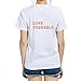 Kpop Love Yourself World World Tour Same T-Shirt Jimin Suga V Tee Shirt M White A
