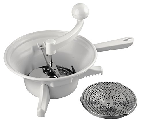 Ilsa 107 - Pasapurés plástico, 24 cm, Color Blanco