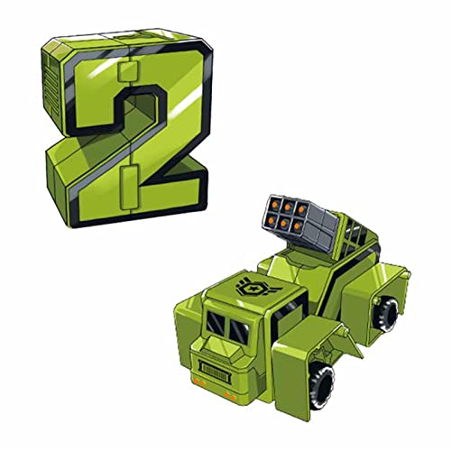 Numero Robot, Trasformazione Action Figure