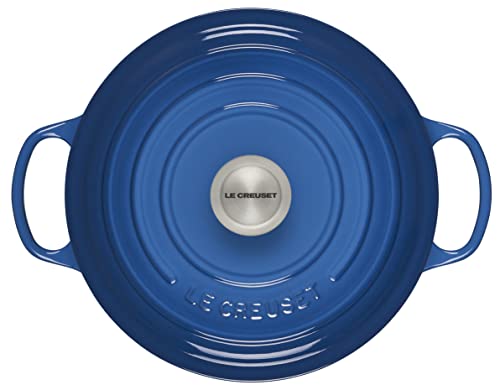 Image of Le Creuset Enameled Cast Iron Signature Round Dutch Oven, 5.5 qt., Marseille
