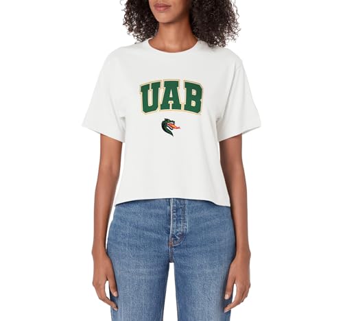 Alabama-Birmingham UAB Blazers Arch Logo Women's Crop Top