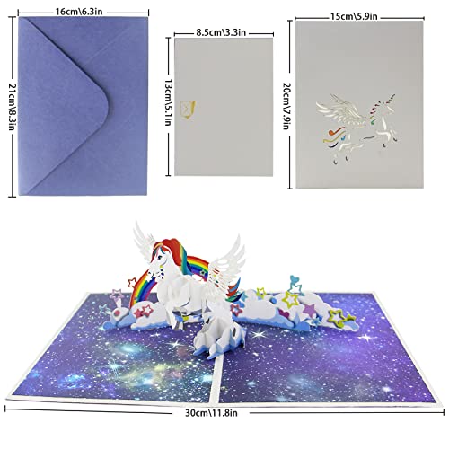 Biglietto di auguri pop-up 3D Ronin con busta per