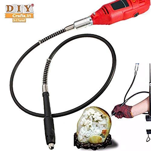 Image of DIY Crafts Pattern No # 3, Black Silver F, 108cm * 2cm for Dremel 3000 4000 Electric Drill Rotary Grinder Tool Attachments Flexible Shaft Fits P (Pattern No # 3, Black Silver F)