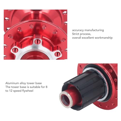 Cubos de Bicicleta, Cubo de Mountain Bike de Alta Resistência, 12x148mm, Alta Precisão, Processo de