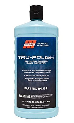 Malco Tru-Polish All-in-One Car Polish & Swirl Remover