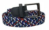 GENTS BELTS Stretchy Belts & , 5 Colours, Waist 26'' - 44'' (Muti 1, Medium-Large 32 - 38)
