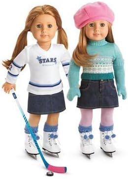 American Girl Mia's 2-in-1 Skate Outfit for an 18" Doll ~DOLLS AND SKATES ARE NOT INCLUDED~