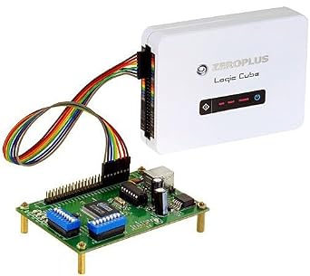 Zeroplus Lap-C PC Based Logic Analyzer 16 Channels 64Kb Memory per Channel Up to 100MHz Sampling 120 Protocol Decoders Portable Debugging Tool (Lap-C (16064))